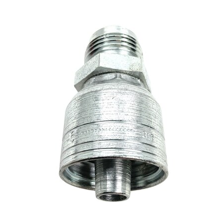 Eaton Fitting, Hyd, Weathergrip, Jic/37 Deg Male Rigid, 3/4-16 Thread, -06 Hose, 2.10 Lng 06Z-508